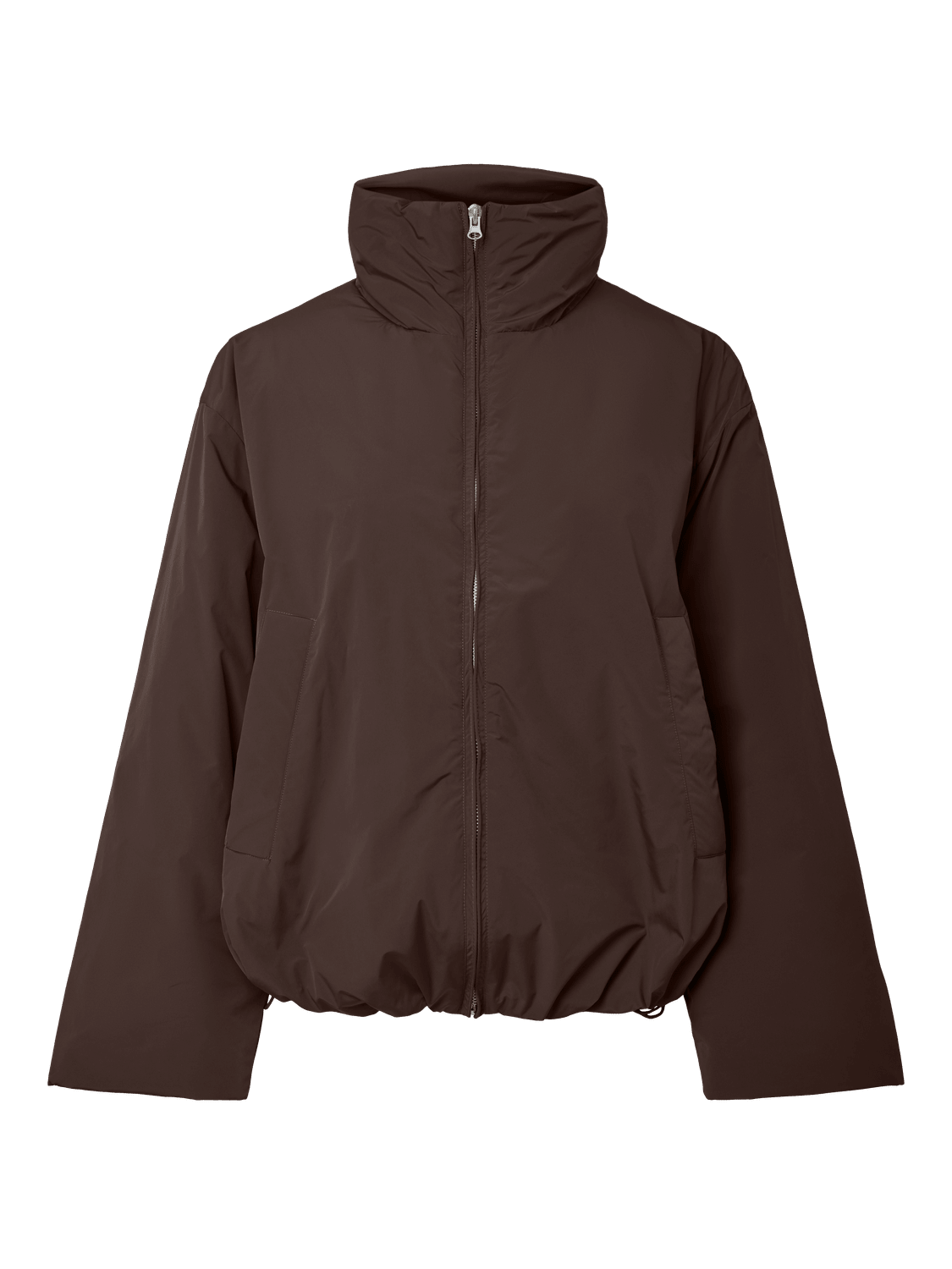 PCSIF Quilted Jacket - Hot Fudge - VERO MODA & VILA Bergvik